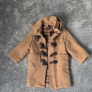 Brooks Brothers Tan Pea Coat